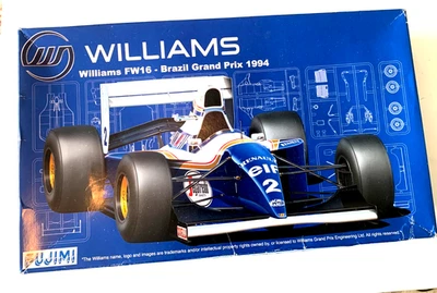 Fujimi Williams FW16 Brazil GP 1994 1/20 Scale KIT Senna F1  090597  VERY RARE - Image 1 of 4