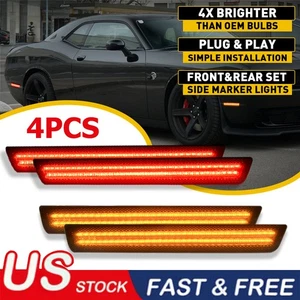 Kit de luces LED delanteras + traseras para Dodge Challenger 2015-2022 4x - Imagen 1 de 12