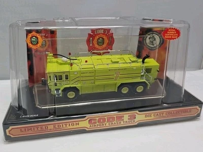 Code 3 Collectibles  Miami-Dade Airport Crash Truck Die Cast 1/64 Lim Ed - Image 1 of 4