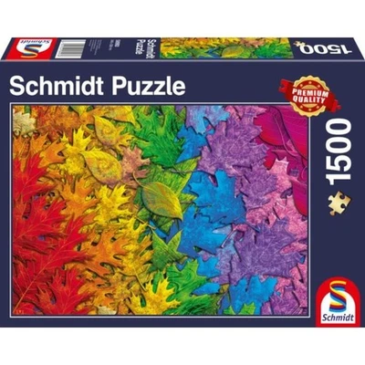 Puzzle Colorful Leaves - 1500 pz - Schmidt 58993 - Immagine 1 di 2