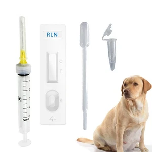 Kit de prueba de relajación rápida canina y felina de embarazo temprano 1-3 juegos - para perros y gatos - Imagen 1 de 15