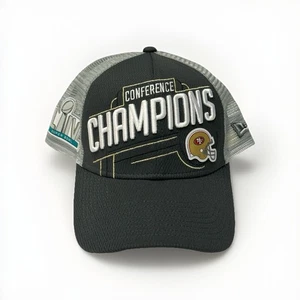 NFL 9Forty New Era 49ers 2019 Conference Champs Mütze, Herren Größe OSFA - Grau - Bild 1 von 10
