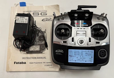 Excellent Futaba 14SG RC Remote Control Model Airplane 2.4ghz Transmitter - Image 1 of 3