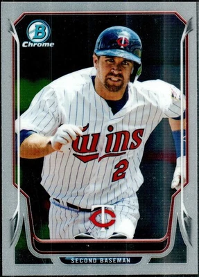2014 Bowman Chrome Baseball #203 Brian Dozier Minnesota Twins - Image 1 of 2