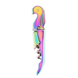 Mirage Double Hinged Waiters Corkscrew Wine Opener Manual with Foil Cutter, T... - Picture 1 of 9