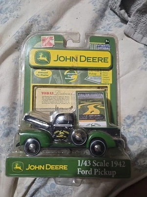 1/43 Scale 1942 Ford Pickup - John Deere Collectible Model - Image 1 of 3