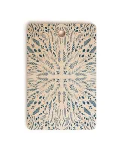 Tabla de cortar rectangular Deny Designs Indigo Maze - Imagen 1 de 1
