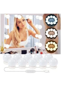 Ousuga LED Mirror Lights,Hollywood Style Mirror Lights Kit DIY with 10 Dimmable - Picture 1 of 7