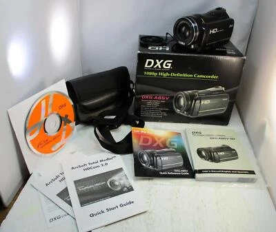 Videocámara de alta definición DXG-A85V 1080P con estuche de transporte (sin probar para piezas) Foto 1 de 4