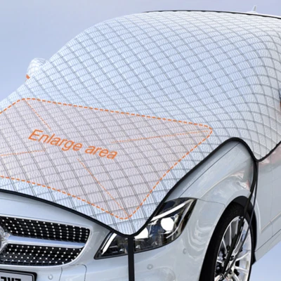 Thicken Car Snow Cover Anti-Frost Sun Shade for Windshield Hood Outdoor Protect - Image 1 of 4
