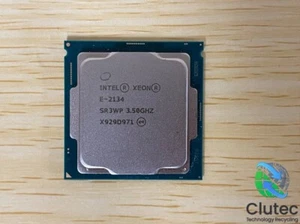 Intel SR3WP Xeon E-1234 3.50Ghz 4-Core Socket 1151 CPU Processor Coffee Lake-S - Picture 1 of 1