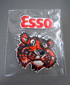 ESSO- EXXON Tiger Embroidered  Uniform-Jacket Patch 2" & ESSO cutout
