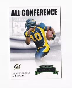 2007 Press Pass Legends All Conference #4 Marshawn Lynch Seattle Seahawks Cal - Imagen 1 de 2
