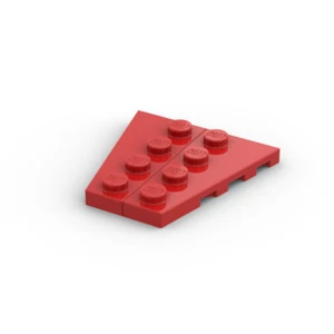 Lego 5x Paar Flügel 2x4 wedge 41769 41770 rot red - Picture 1 of 1