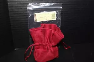 Longaberger '12 Jingle Bells Drawstring Liner in Paprika #24221- NEW - Picture 1 of 2