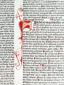 Huge Extraordinary Early Incunable Leaf Antonius Florentinus Koberger (F) 1477 - Bild 1 von 6