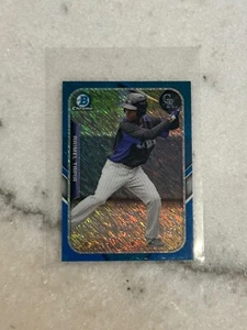 2015 Bowman Chrome #FFM-RT Raimel Tapia Mini Blue Shimmer /150 SP - Picture 1 of 2