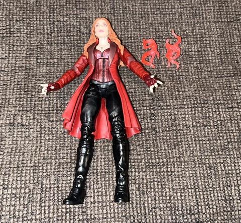 Marvel Legends Scarlet Witch Wanda Maximoff 6” inch figure from 2-Pack Vision Cover