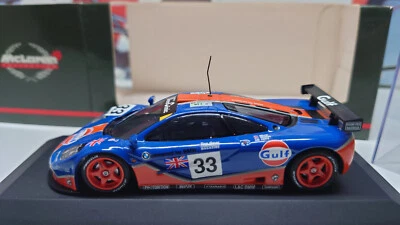 MINICHAMPS - McLAREN F1 GTR #33 GULF LEMANS 1996 1/43 SCALE MODEL CAR — 第 1/4 张图片