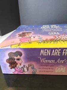 Men Are From Mars Trivia Board Game Mattel Box Adult Game Night - Picture 1 of 20