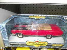 1969 PLYMOUTH GTX 426 HEMI CONVERTIBLE, ERTL AMERICAN MUSCLE 1:18 NEW BOXED OFFR