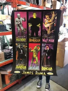 Aurora James Bama Universal Monsters Box Art Poster 27" X 41" 14AMB173 - Picture 1 of 2