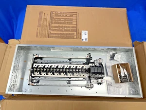 GE Main Breaker 150 Amp 32-Space 64-Circuit TM3215C64K - Open box with breakers - Picture 1 of 3