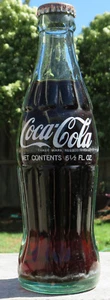 1960's - Vintage 6oz Coca-Cola Bottle- Original Contents - Unopened - Picture 1 of 6