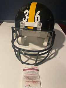 Pittsburgh Steelers Jerome Bettis #36 Signed FS Replica Helmet JSA Cert