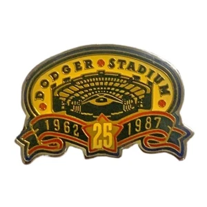 Vintage Unocal 76 Los Angeles Dodgers Stadium 25th Anniversary Souvenir Pin - Picture 1 of 2