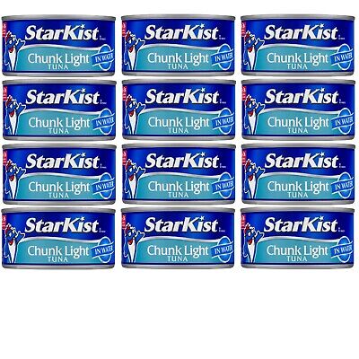 StarKist Chunk Light Tuna In Water - 5 Oz Can (12 Cans) • 34.28€
