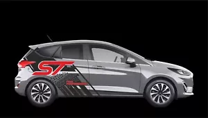 Ford Focus ST, design decalcomania personalizzato, adesivi auto, adesivi auto da corsa - Foto 1 di 11