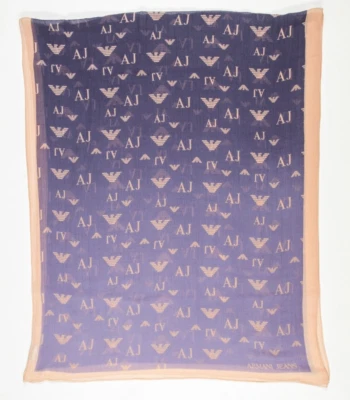 Authentique écharpe " Armani Jeans  " / " Armani Jeans "  Scarf - Photo 1/4