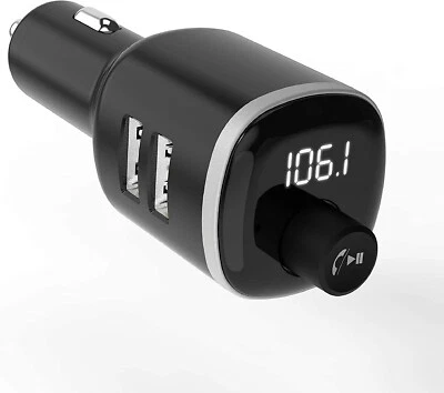 Universal Bluetooth Handsfree Car Kit w/ FM Transmitter - Image 1 of 3