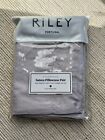 Riley Portugal 2 Standard/Queen Pillowcases Thistle Sateen