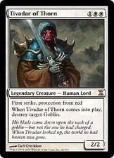 Time Spiral Tivadar of Thorn x4 Magic The Gathering NM