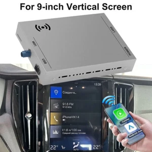 Wireless Carplay Android Auto Integrated Module Kit For Volvo 9" Vertical Screen - Picture 1 of 18