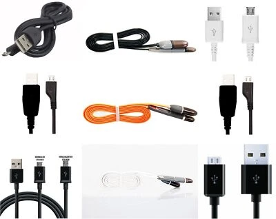 MICRO USB HANDY KABEL LADEKABEL DATENKABEL USB KABEL FÜR SAMSUNG SMARTPHONE - Bild 1 von 4