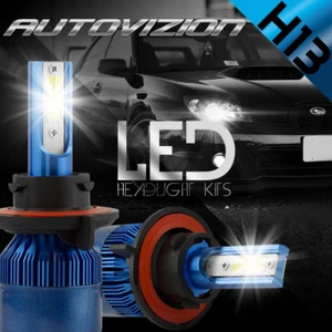 AUTOVIZION LED Headlight kit H13 9008 White for 2015-2016 Chevrolet City Express - Picture 1 of 12