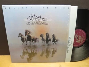 Bob Seger: Against The Wind (strongVG++ 1980 Capitol, US LP) Pop Rock SHRINK - Picture 1 of 8