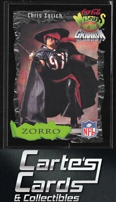 Chris Zorich 1994 Coca-Cola Monsters of the Gridiron #5 Chicago Bears - Image 1 of 2