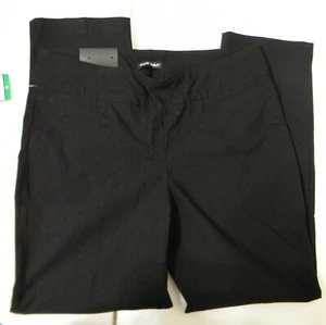 Hilary Radley Women's Black  Built-in Tummy Control Pull - On Pants Size 12 - Picture 1 of 5
