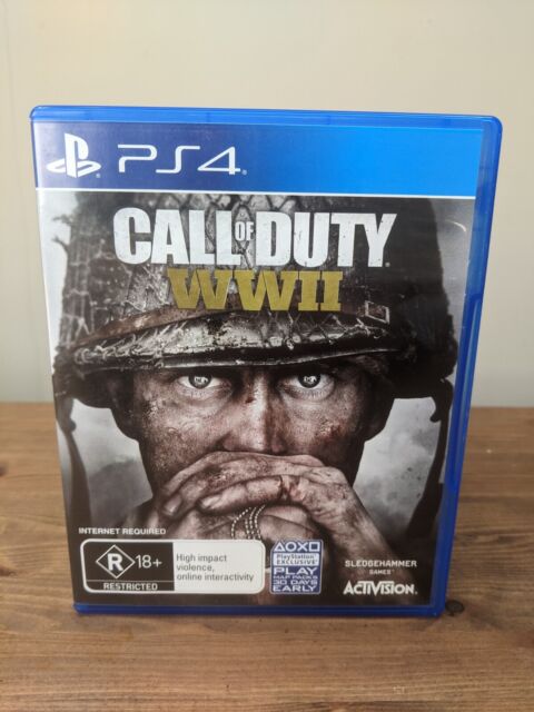 Call of Duty WWII COD World War 2 PS4 & PS5 PRISTINE 1st Class