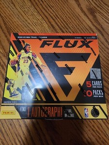 2022-23 PANINI FLUX NBA BASKETBALL HOBBY BOX. 1 Auto/Box. NEW, IN STOCK 