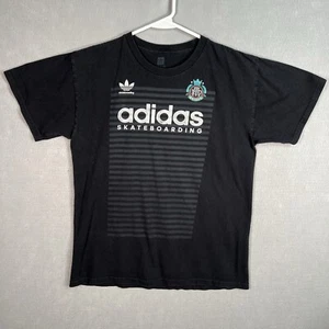 Adidas Skateboarding Graphic T-Shirt Youth XL Black 03 Boys - Picture 1 of 9