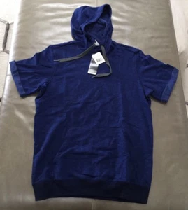 NWT Adidas Cross Up Mens Hoodie Sweatshirt Pullover Royal Blue Large $70 - Picture 1 of 6