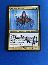 MTG Magic Ith, High Arcanist Signed Artist Proof Time Spiral Boros & Szikszai