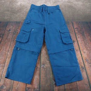 Boy Cub Scouts of America Switchback 2 Uniform Convertible Pants Youth Sz 4 Blue - Picture 1 of 7