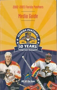 2002-03 Florida Panthers NHL Hockey Media Guide - Picture 1 of 1