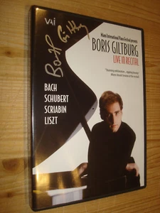 BORIS GILTBURG Live in Recital - Miami Piano Festival VAI DVD Signed Signiert - Bild 1 von 2